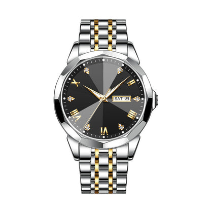 ⏳FLASH SALE! 50% OFF! 🔥Men's Business Fashion Dual Calendar Quartz Watch