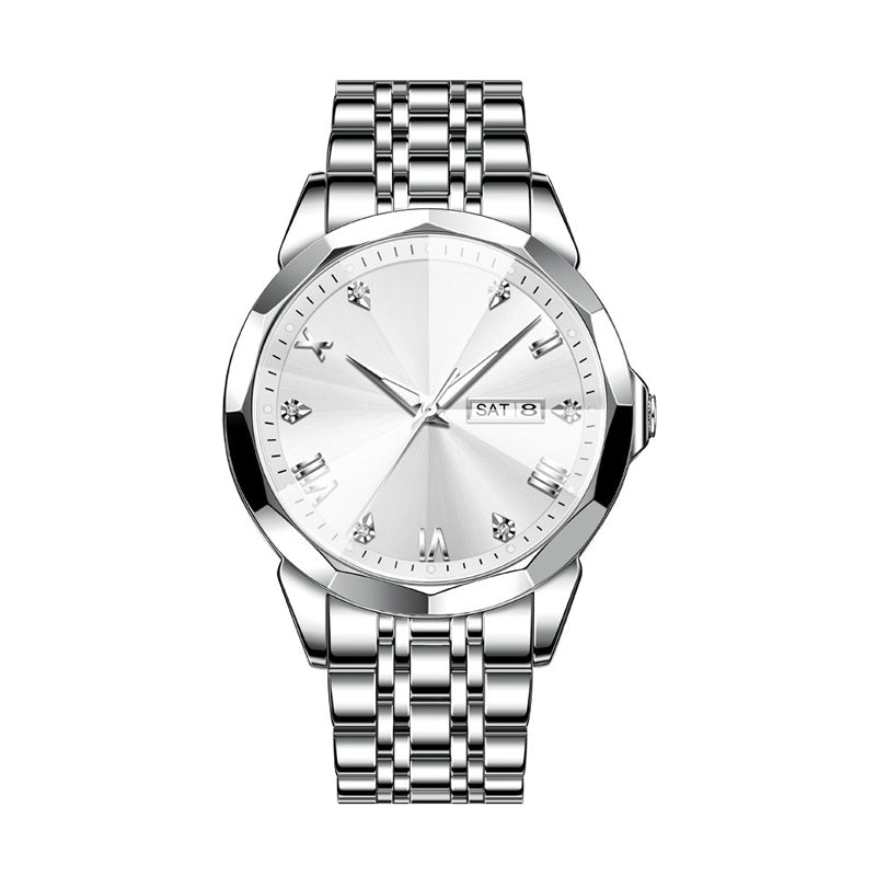 ⏳FLASH SALE! 50% OFF! 🔥Men's Business Fashion Dual Calendar Quartz Watch