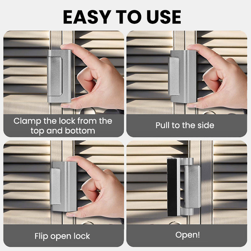 🔥Must-Have Item🔥Home Security Door Reinforcement Lock