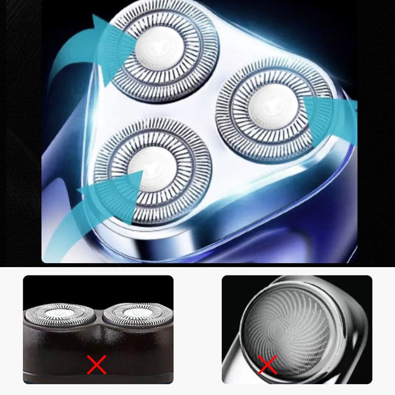 🔥Black Friday Sale🔥Three-head Portable Electric Shaver