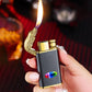 Alligator Shape Windproof Lighter with Triple Flame