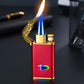 Alligator Shape Windproof Lighter with Triple Flame