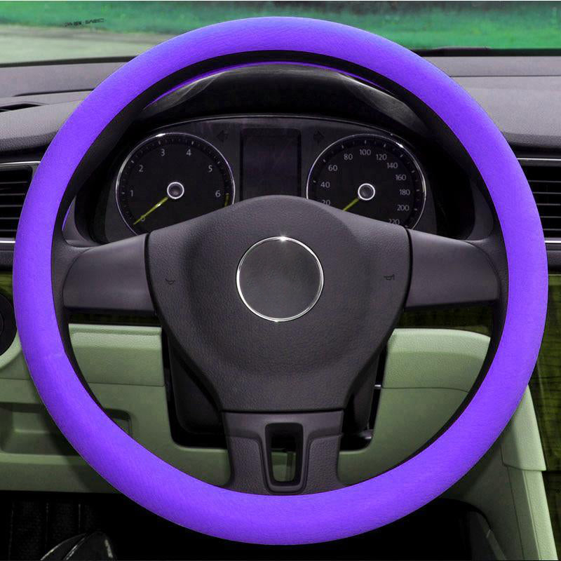 🚗 LIMITED‑TIME 50% OFF! ⚡ Silicone Steering Wheel Protective Cover – Non‑Slip, Tool‑Free Install, Durable ✨