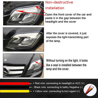 ⏳Time-Limited Special⏰Flexible Car LED Flow Type Auto Signal Light 🚗💡