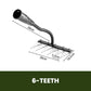 5/6/7/8 Teeth Carbon Steel Garden Weeding Rake（50% OFF）