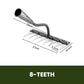 5/6/7/8 Teeth Carbon Steel Garden Weeding Rake（50% OFF）