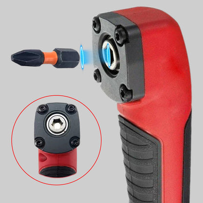 🔧 Right Angle Screwdriver Adapter – Ultra-Slim 90° Drill Attachment for Tight Spaces