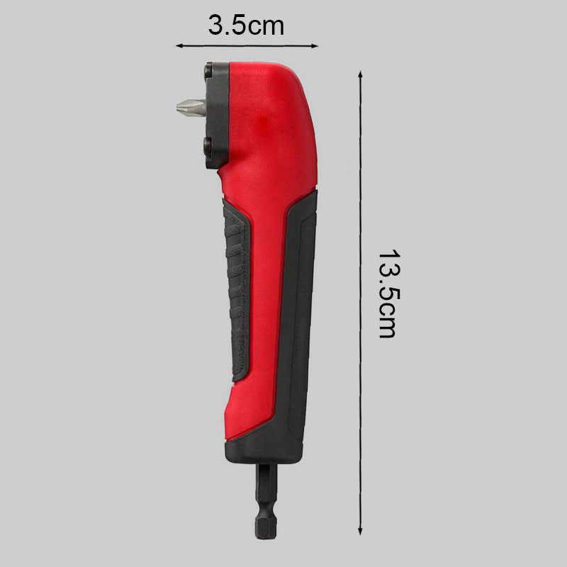 🔧 Right Angle Screwdriver Adapter – Ultra-Slim 90° Drill Attachment for Tight Spaces