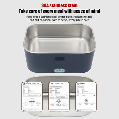 🔥50% OFF !! 🍱Portable Electric Lunch Box Food Heater Set