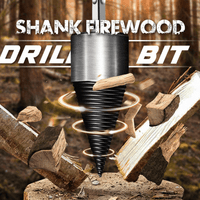 🎁2026 New Arrivals 50% OFF💥Electric Drill Wood Splitter – High Carbon Steel, Portable, Splits Logs Fast