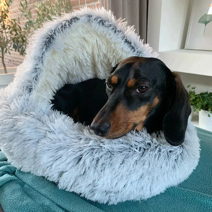 🐶Pluffy bed for dogs and cats - Cozy plush nest-50% OFF😽