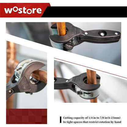 🔥2026 New Upgrade ＆ Hot Sale ＆ 50％ Off🔥 3‑Piece Ratcheting Tubing Cutter Set‑Compact 🛠️