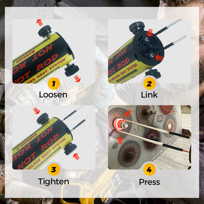 🔥 50% OFF NOW! ⚡ Induction Heater Kit – 1100W, 30S Fast Heating & Flameless Bolt Removal 🛠️