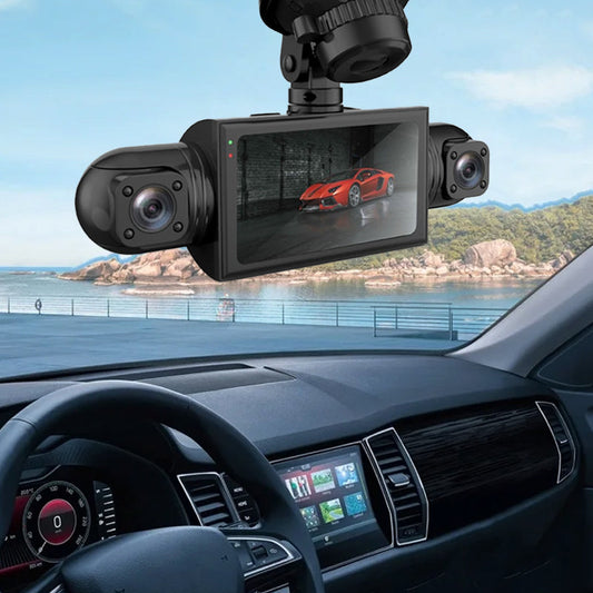 🚗📹 4-Channel 1080P Dash Cam – 50% OFF! Front, rear & 2 side cameras – full coverage, parking mode, G-sensor. 🔥🛡️
