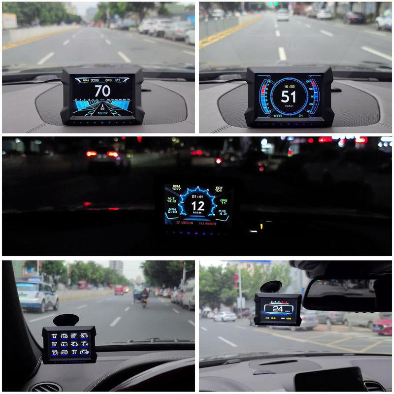 🚗 LIMITED‑TIME 50% OFF! ⚡ Smart Car Real‑Time Monitoring Dashboard Display – Plug‑and‑Play, Anti‑Glare, Multi‑Data ✨