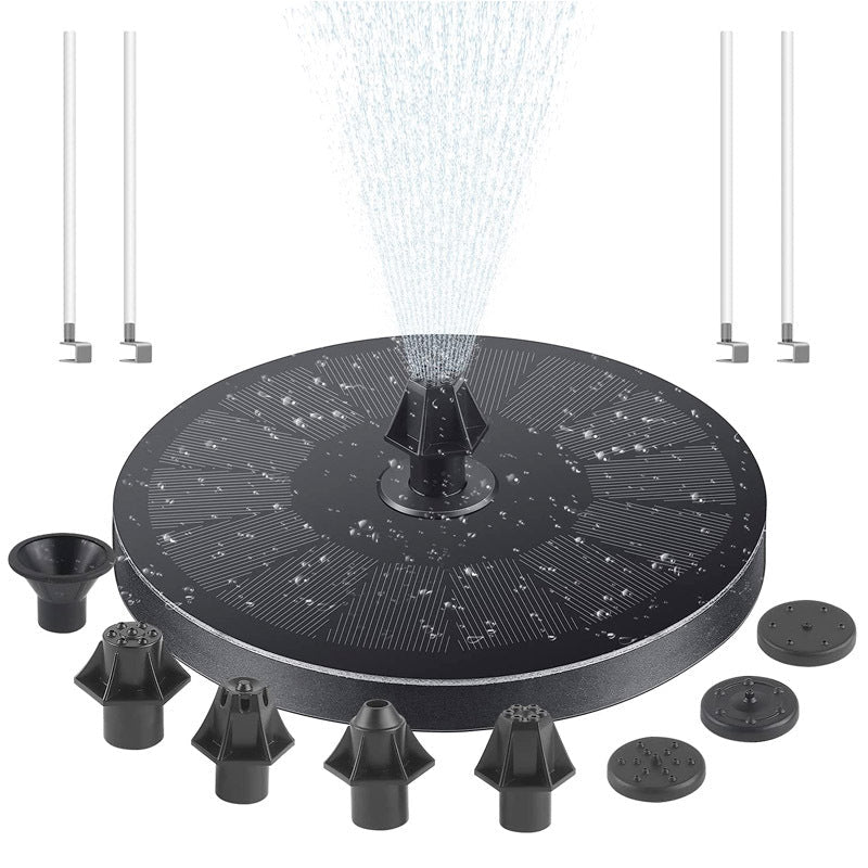 Solar Floating Fountains - Instantly Illuminate Your Backyard
