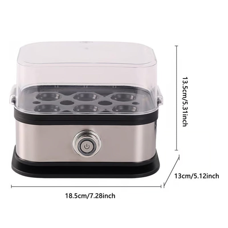 📢📢50% OFF !!!⏰Multifunctional Egg Steamer with Clear Lid