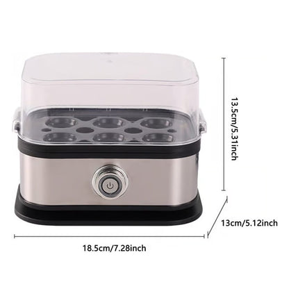 📢📢50% OFF !!!⏰Multifunctional Egg Steamer with Clear Lid
