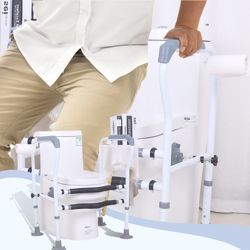 ⏳🔥LIMITED-TIME 50% OFF! ⏰Toilet Safety Rails for Seniors