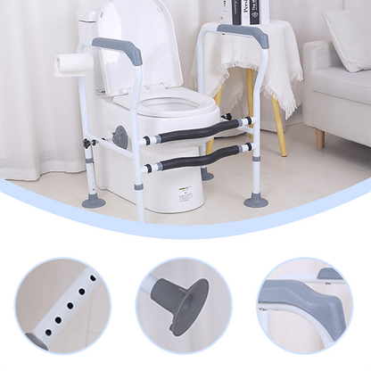 ⏳🔥LIMITED-TIME 50% OFF! ⏰Toilet Safety Rails for Seniors