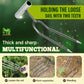 Compact 2-Tooth Garden Weed Puller Tool