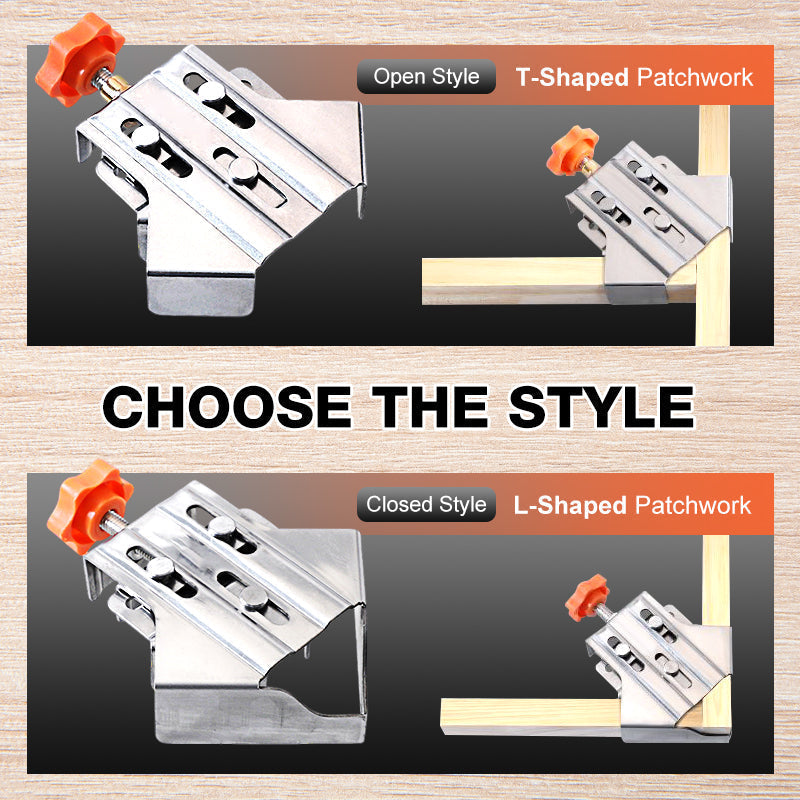 🔥Hot Sale🔥Multipurpose Stainless Steel 90 Degree Corner Clamp