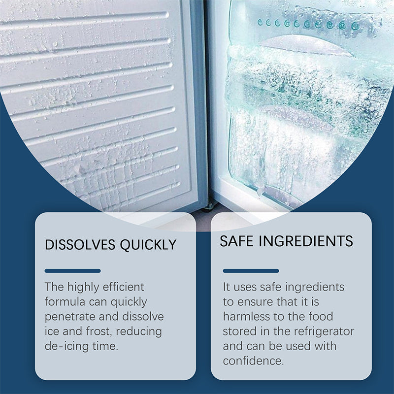 ⏳ LIMITED-TIME 50% OFF! ⚡ 50K+ SOLD! ❄️ Refrigerator Defrosting Deicing Agent – Fast Ice Melting + Anti-Ice Formula + Safe Eco-Friendly – No Disassembly Needed! ✨