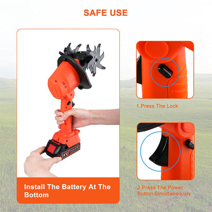 Portable & Rechargeable Cordless Electric Tiller Set (50% OFF)