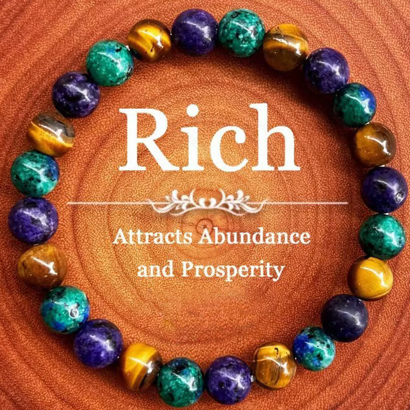 Natural Stone Bead Bracelet