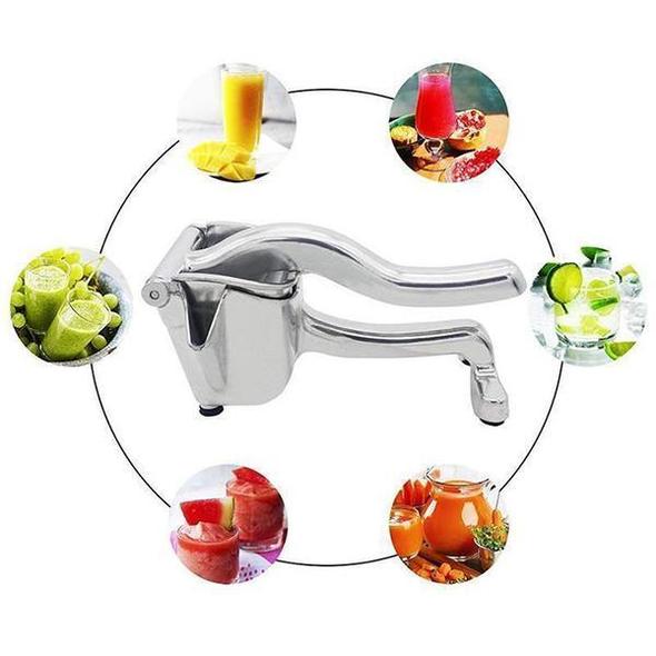 🍋 50% OFF NOW!🍊 Stainless Steel Manual Juicer – Heavy Duty Citrus Squeezer & Fruit Press – Healthy Fresh Juice Maker for Kitchen & Bar 🥤