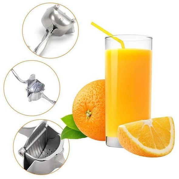 🍋 50% OFF NOW!🍊 Stainless Steel Manual Juicer – Heavy Duty Citrus Squeezer & Fruit Press – Healthy Fresh Juice Maker for Kitchen & Bar 🥤