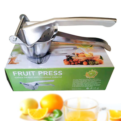 🍋 50% OFF NOW!🍊 Stainless Steel Manual Juicer – Heavy Duty Citrus Squeezer & Fruit Press – Healthy Fresh Juice Maker for Kitchen & Bar 🥤