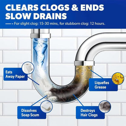 2026 Bestseller🔥Powerful Drain Cleaner Gel