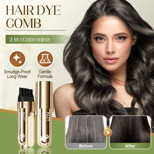 🔥✨2-in-1 Convenient Hair Dye Comb For Gray Hair（50% OFF）