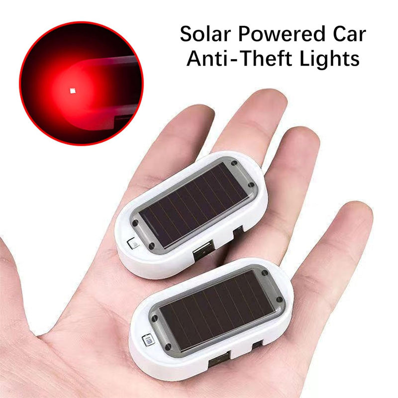 📢📢50% OFF !! ⏰ Solar Anti-Theft LED Flashing Lamp