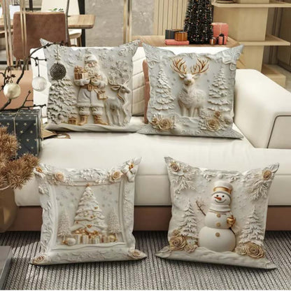 Elegant Christmas Decorative Pillow Covers (50% OFF)