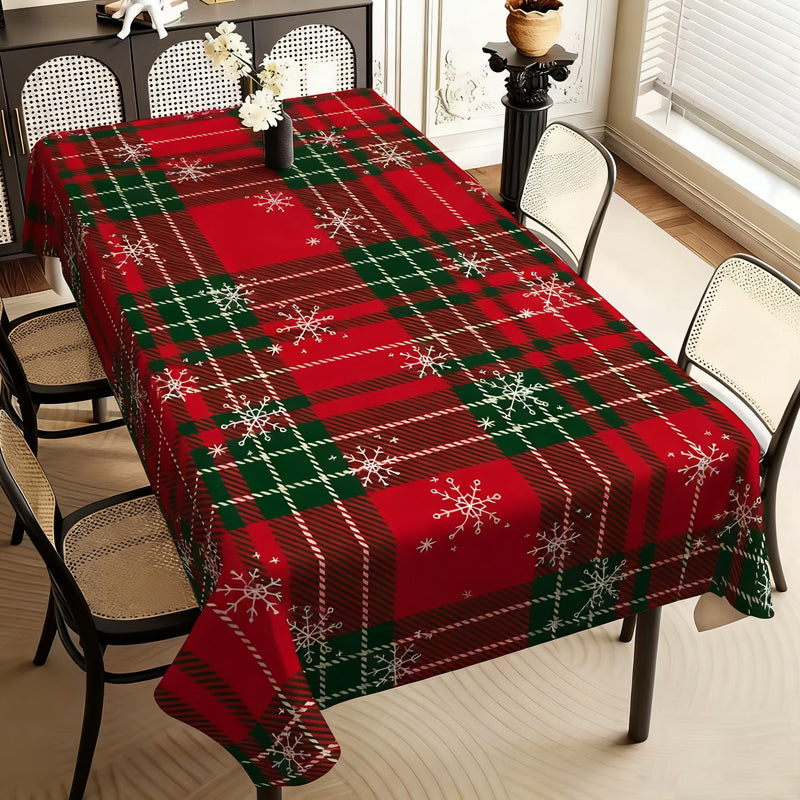 🎄 LIMITED-TIME 50% OFF! 🎁 Stylish Christmas Printed Tablecloth – Stain Resistant, Wrinkle-proof, Easy Wash ✨
