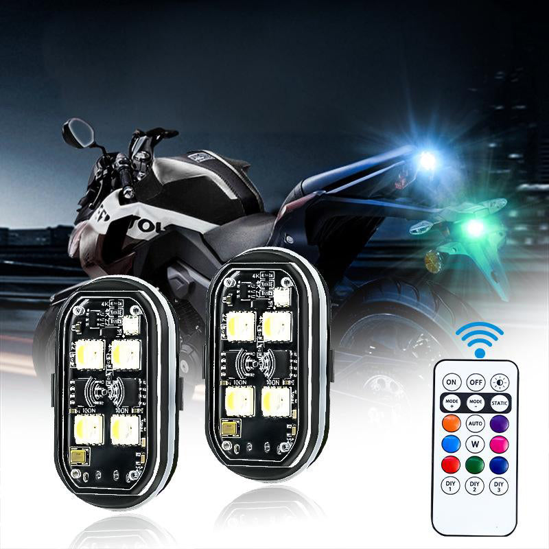 Pxcxu📢📢50% OFF !!⏰⏰Portable Car LED Warning Light with Remote
