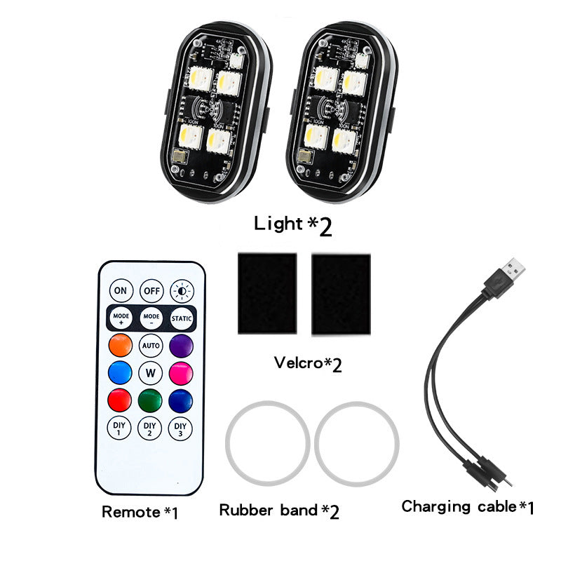 Pxcxu📢📢50% OFF !!⏰⏰Portable Car LED Warning Light with Remote