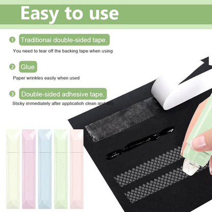 🎅Xmas Hot Sales - 50% 🌈4PCS Double Sided Tape Roller for Crafts