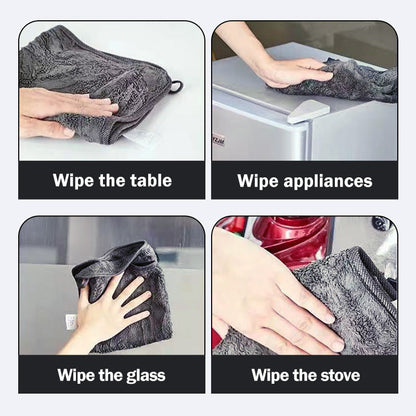 Microfiber Towel for Car - Effective Water Absorption & Leaves No Trace