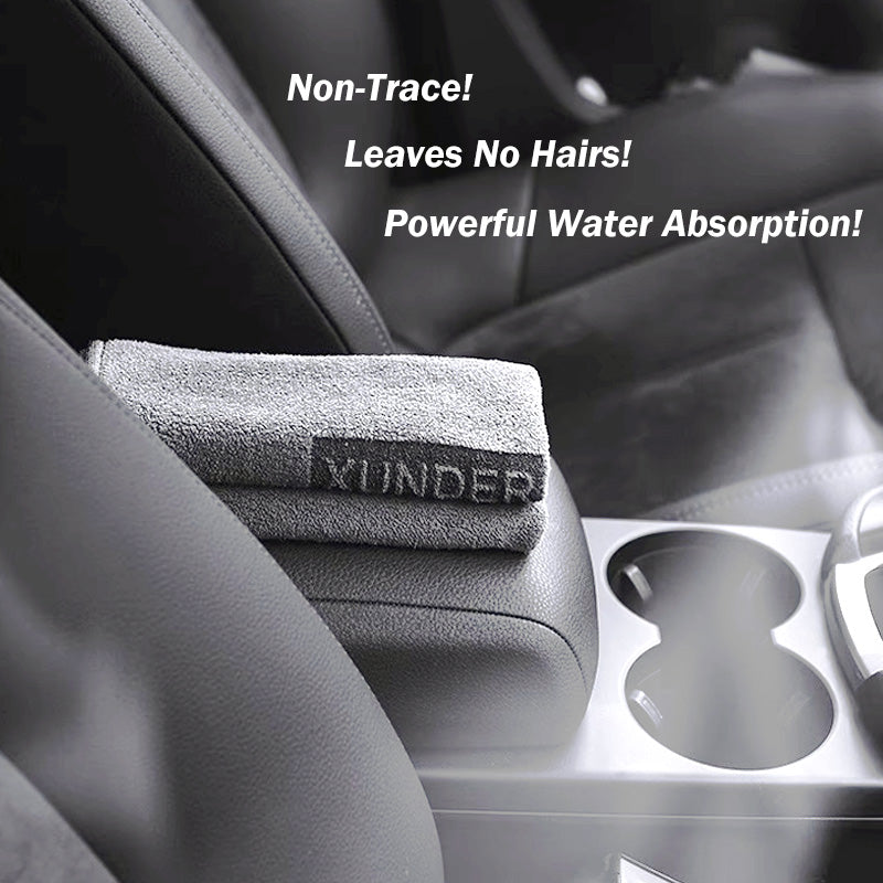 Microfiber Towel for Car - Effective Water Absorption & Leaves No Trace