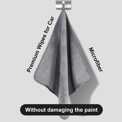 Microfiber Towel for Car - Effective Water Absorption & Leaves No Trace