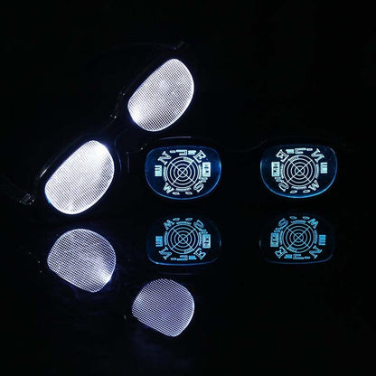 🎁LED Luminous Glasses Light-Up Eyewear