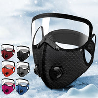 🏍️ LIMITED-TIME 50% OFF! ✨ Windproof  Mask & Goggles – Anti-UV, 5-Layer Filter, Adjustable 🔧