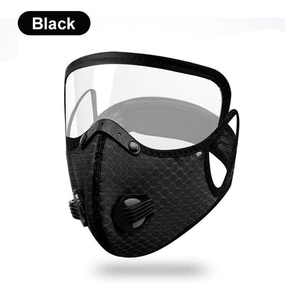 🏍️ LIMITED-TIME 50% OFF! ✨ Windproof  Mask & Goggles – Anti-UV, 5-Layer Filter, Adjustable 🔧