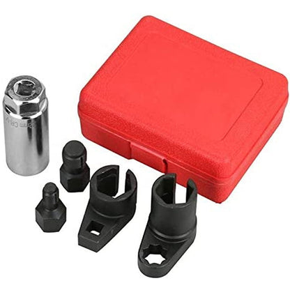 🔧 50% OFF NOW! ⚙️ O2 Sensor Socket & Thread Chaser Set – 5-Piece CR-V Steel Kit for Easy Access 🚗
