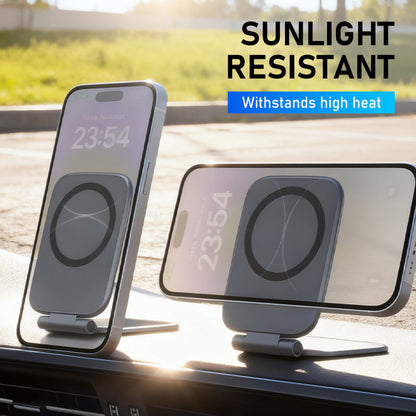 📢📢50% OFF !!!⏰Magnetic Strong-Hold Phone Mount—Sticks Like a Magnet, Stands Like a Rock!📱⚡