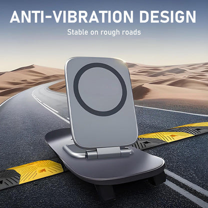 📢📢50% OFF !!!⏰Magnetic Strong-Hold Phone Mount—Sticks Like a Magnet, Stands Like a Rock!📱⚡