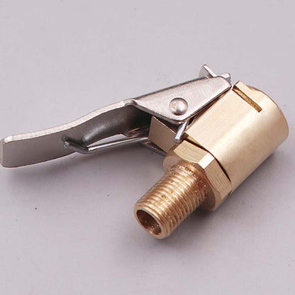 🚗 BUY 1 GET 1 FREE!💨 Quick-Connect Tire Inflator Chuck Adapter – Solid Brass & Leak-Proof – Universal One-Hand Air Pump Nozzle 🔧